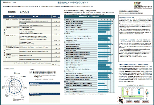 フィードバックレポート